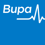 Bupa registered healthcare provider logo