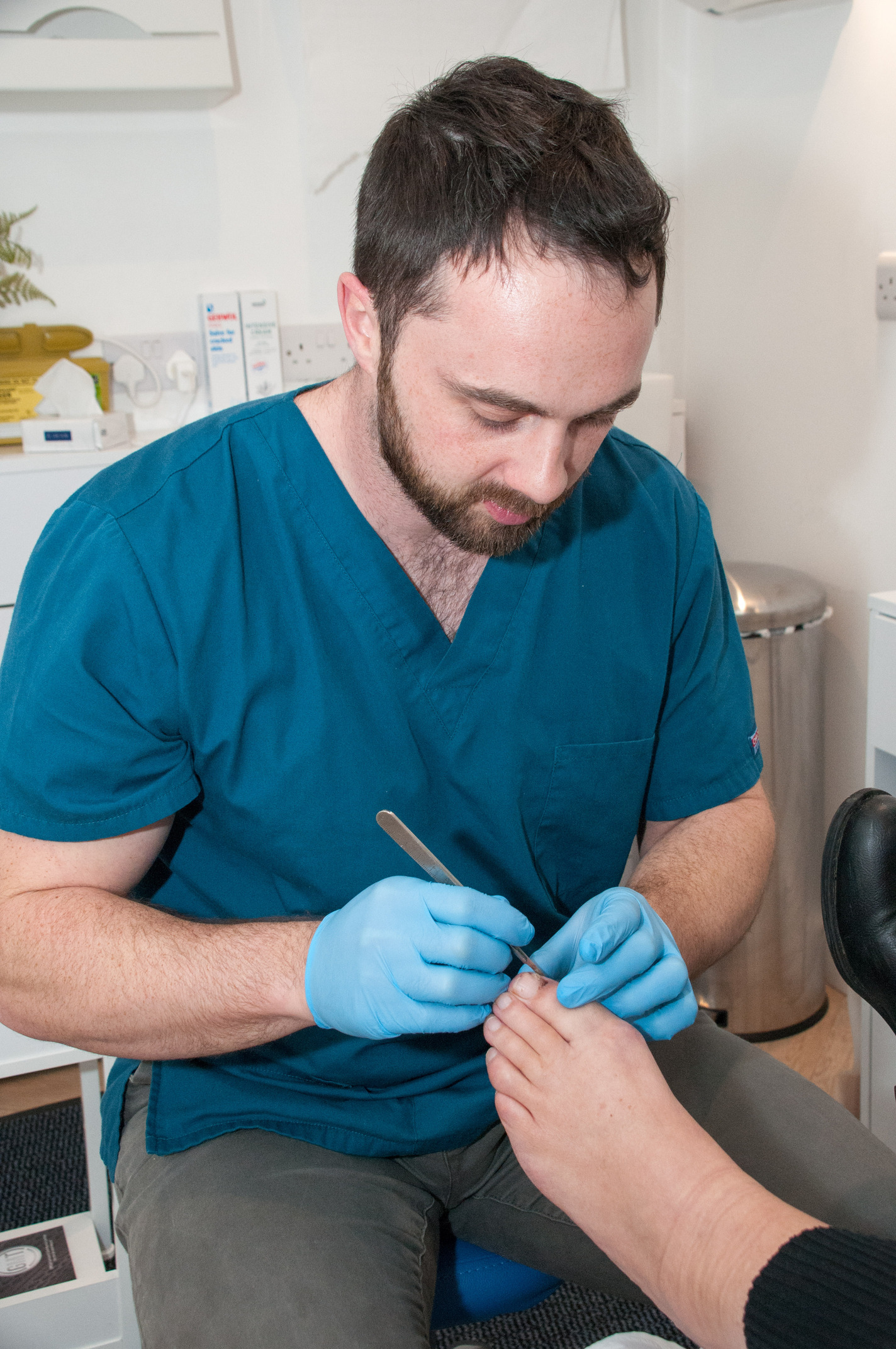 Ingrowing toenail treatment at Dunford Health Podiatry in Whitchurch